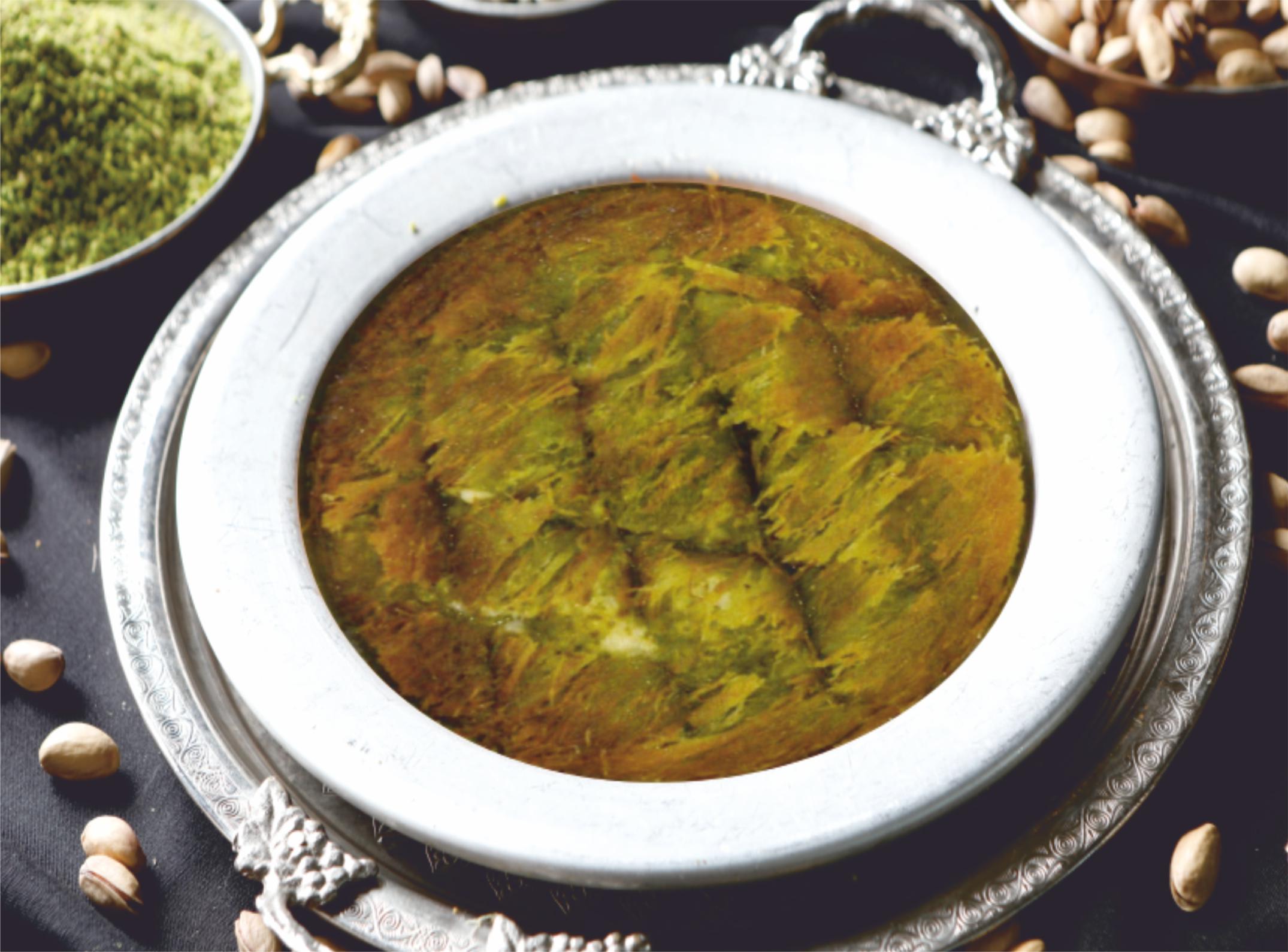 Fıstıklı Çıtır Hasır Künefe